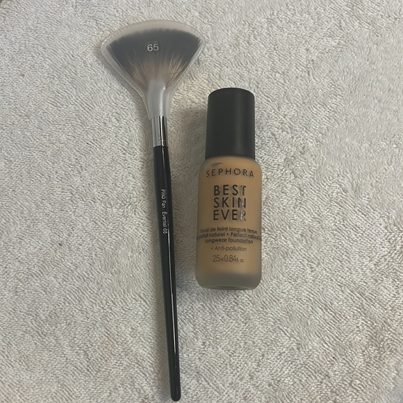 Sephora Best Skin Ever 28.5 N & Sephora PRO Fan Eventail 65 - Picture 1 of 9